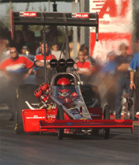red dragster